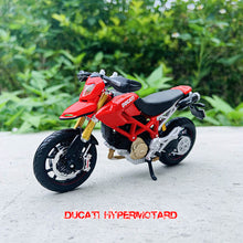 Load image into Gallery viewer, 1:18 The New Ducati Super Naked V4 S red original authorized simulation alloy motorcycle model toy car gift collection