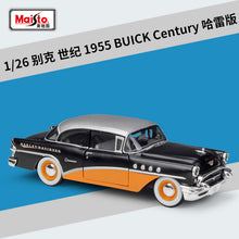 Load image into Gallery viewer, 1:24 1948 Ford F-1 pickup truck + motorcycle die-casting simulation alloy car model crafts decorative collection of toy t