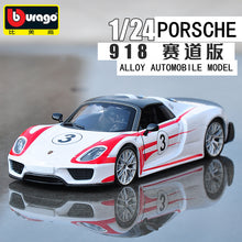 Load image into Gallery viewer, 1:24 Porsche 911 GT2 RS simulation alloy car model crafts decoration collection toy tools gift