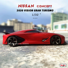 Load image into Gallery viewer, 1:32 2020 The New Nissan 2020 new concept car car model static die casting model Collection of die