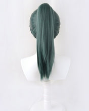Load image into Gallery viewer, Maki Zenin Cosplay Jujutsu Kaisen Cosplay 60cm Christmas Dark Green Wig Cosplay Anime Cosplay Halloween Wigs With glasses