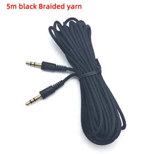 Load image into Gallery viewer, Male to male 3.5mm audio aux cable 1m 35 jack to 3 . 5 mm jack Car aux cable for iPhone headphone beats speaker aux cord MP3/4