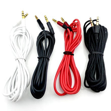 Load image into Gallery viewer, Male to male 3.5mm audio aux cable 1m 35 jack to 3 . 5 mm jack Car aux cable for iPhone headphone beats speaker aux cord MP3/4