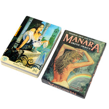 Load image into Gallery viewer, Manara Erotic Oracle Tarot Cards Standard Tarot Decks with Guidebook Creative Tarot Cards Decks for Tarot Enthusiasts Experts