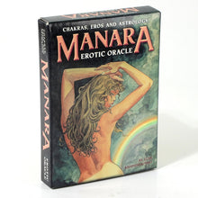 Load image into Gallery viewer, Manara Erotic Oracle Tarot Cards Standard Tarot Decks with Guidebook Creative Tarot Cards Decks for Tarot Enthusiasts Experts