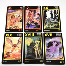 Load image into Gallery viewer, Manara Tarot Cards Deck Table Oracle for Divination Fate English Board Games Playing Cards Party Witchcraft Supplies for Altar