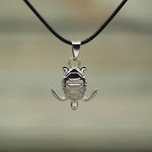 Load image into Gallery viewer, Manta Ray Necklace Ocean Animals Pendant Necklace Adjustable Handmade Bohemia Wax Rope Choker Men Women Beach Jewelry Gift Joyas