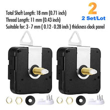 Load image into Gallery viewer, Wall Clock MCDFL Silent Mechanism for Wall Hours Reloj Table Clock Movement Repair Kit Quartz Clockwork Ofertas Especiales