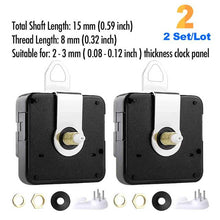 Load image into Gallery viewer, Wall Clock MCDFL Silent Mechanism for Wall Hours Reloj Table Clock Movement Repair Kit Quartz Clockwork Ofertas Especiales