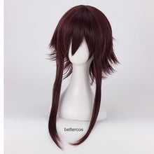 Load image into Gallery viewer, Megumin Cosplay Wig Anime God's Blessing on this Wonderful World Dark Red Hair Cosplay Costumes Hair