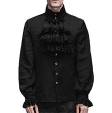 Load image into Gallery viewer, Men Steampunk Trench Coat / Shirt Vintage Prince Overcoat Medieval Renaissance Jacket Victorian Edwardian Cosplay Costume