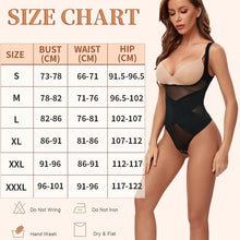 Load image into Gallery viewer, Mesh Thongs Bodysuit Shapewear Women Seamless Full Body Shaper Waist Slim Tummy Control Underwear Flat Belly Underbust Corset