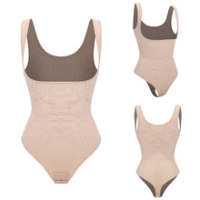 Load image into Gallery viewer, Mesh Thongs Bodysuit Shapewear Women Seamless Full Body Shaper Waist Slim Tummy Control Underwear Flat Belly Underbust Corset