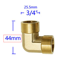 Load image into Gallery viewer, Brass 1/4“ 1/2 3/4 1inch Male Female Thread Connector Elbow Tee Cross Water Splitter Repair Copper Fittings Reducing Connector 1pcs