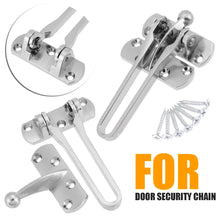 Load image into Gallery viewer, Door lock Metal Front Door Security Safety Home Hasp Lock Strong Durable Home Chain Lock Guard Catch Door Fastens Lock for Secutity Tools