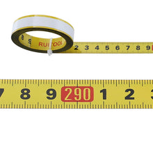 Load image into Gallery viewer, Metric Steel Miter Track Tape Measure 0.5'' Self Adhesive Scale Ruler Tape 1-5M For Router Table Saw T-Track Woodworking Tools