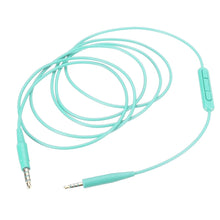 Load image into Gallery viewer, Mic Cable Headphone Cord For BOSE QC35 QC25 OE2 Soundtrue Soundlink Headset 3.5 to 2.5 Pairs of Recording Cables 140cm