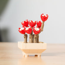 Load image into Gallery viewer, Mini Brick Succulent Potted Flower Model Small Ornament DIY Plant Bonsai Flower Building Block Children's Toy Girl Holiday Gift