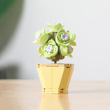 Load image into Gallery viewer, Mini Brick Succulent Potted Flower Model Small Ornament DIY Plant Bonsai Flower Building Block Children's Toy Girl Holiday Gift