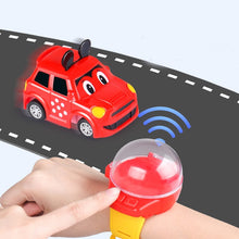 Load image into Gallery viewer, Mini Cartoon RC Small Car Analog Watch Remote Control Cute Infrared Sensing Model Batteryed Toys For Children Gifts