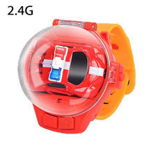 Load image into Gallery viewer, Mini Cartoon RC Small Car Analog Watch Remote Control Cute Infrared Sensing Model Batteryed Toys For Children Gifts