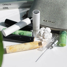 Load image into Gallery viewer, Mini Portable Refillable Perfume Spray Bottle Marbling Aluminum Makeup Water Atomizer Bottle Empty Container Travel Bottle Tool