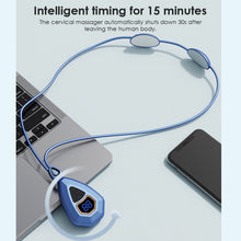 Load image into Gallery viewer, Mini EMS Pulse Neck Massager Fast Heating Cervical Relaxation Muscle Stimulator Massage Devices USB Neck Shoulder Back Massager