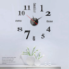 Load image into Gallery viewer, Wall Clock Stickers For Home Decoration Living Room