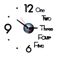Load image into Gallery viewer, Wall Clock Stickers For Home Decoration Living Room