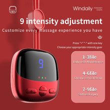 Load image into Gallery viewer, Mini Portable Hanging Neck Massager With Heat Electric EMS TENS Pulse Smart Cervical Spine Massager Shoulder For Relief Pain