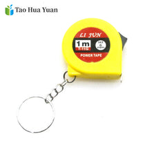 Load image into Gallery viewer, Mini Power Tape Measure Keychain Universal Pull Ruler Metric Tape Measure Retractable 1m Measuring Tape Meter Inch Tailor Tool A