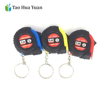 Load image into Gallery viewer, Mini Power Tape Measure Keychain Universal Pull Ruler Metric Tape Measure Retractable 1m Measuring Tape Meter Inch Tailor Tool A