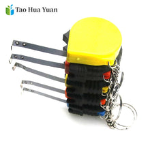 Load image into Gallery viewer, Mini Power Tape Measure Keychain Universal Pull Ruler Metric Tape Measure Retractable 1m Measuring Tape Meter Inch Tailor Tool A