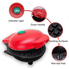 Load image into Gallery viewer, Mini Waffle Pot Electric Waffles Maker Bubble Egg Cake Oven Breakfast Waffle Machine Egg Cake Oven Pan Paninis Eggette Machine