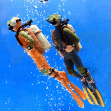 Load image into Gallery viewer, Miniature Landscape Aquarium Ornaments Interesting Floating Decoration Simulated Mini Diver Fish Tank Aquarium Accessories