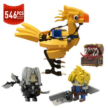 Load image into Gallery viewer, Moc Game Final Fantasied Animals Chocoboed Building Blocks Mascot Action Figure Kwehs Bricks Model Assembled Toys for Children