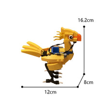 Load image into Gallery viewer, Moc Game Final Fantasied Animals Chocoboed Building Blocks Mascot Action Figure Kwehs Bricks Model Assembled Toys for Children