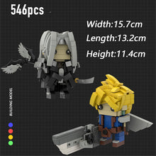 Load image into Gallery viewer, Moc Game Final Fantasied Animals Chocoboed Building Blocks Mascot Action Figure Kwehs Bricks Model Assembled Toys for Children