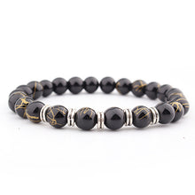 Load image into Gallery viewer, Natural stone 7 chakra energy Buddha bead bracelet tiger eye stone Lapis Beaded tree of Life Pendant colorful Bracelet For Women