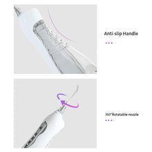 Load image into Gallery viewer, 255ml Water Dental Flosser Rechargeable Oral Irrigator Portable Teeth Dental Irrigators Spa Water Jet Tip Family Tooth Cleaner 1