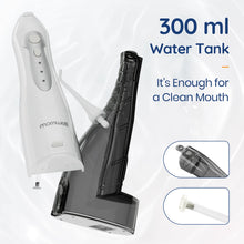 Load image into Gallery viewer, Oral Irrigator USB Rechargeable Water Flosser Portable Dental Water Jet 300ML Water Tank Waterproof Teeth Cleaner