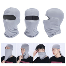 Load image into Gallery viewer, Motorcycle Balaclava Full Face Cover Warmer Windproof Breathable Motorbike Motocross Cycling Biker Cycling Anti-UV Men Helmet