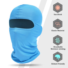 Load image into Gallery viewer, Motorcycle Balaclava Full Face Cover Warmer Windproof Breathable Motorbike Motocross Cycling Biker Cycling Anti-UV Men Helmet