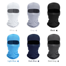 Load image into Gallery viewer, Motorcycle Balaclava Full Face Cover Warmer Windproof Breathable Motorbike Motocross Cycling Biker Cycling Anti-UV Men Helmet