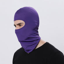 Load image into Gallery viewer, Motorcycle Face Mask Cycling Balaclava Full Cover Face Mask Hat Balaclava lycra Ski Neck Summer Sun Ultra UV Protection Thin Hot