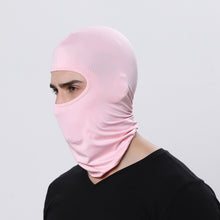 Load image into Gallery viewer, Motorcycle Face Mask Cycling Balaclava Full Cover Face Mask Hat Balaclava lycra Ski Neck Summer Sun Ultra UV Protection Thin Hot