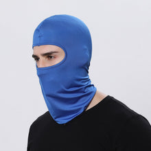 Load image into Gallery viewer, Motorcycle Face Mask Cycling Balaclava Full Cover Face Mask Hat Balaclava lycra Ski Neck Summer Sun Ultra UV Protection Thin Hot