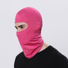 Load image into Gallery viewer, Motorcycle Face Mask Cycling Balaclava Full Cover Face Mask Hat Balaclava lycra Ski Neck Summer Sun Ultra UV Protection Thin Hot