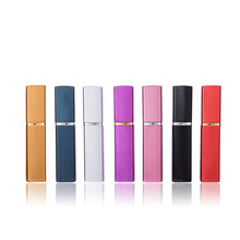 Load image into Gallery viewer, 6ml 12ml 1 pc Portable Refillable Perfume Atomizer Bottle With Metal Spray Empty Parfum Case With Colorful Empty Container