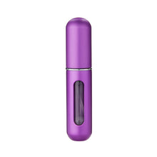 Load image into Gallery viewer, 2pcs Mini 5ml Refillable Perfume Spray Bottle Aluminum Spray Atomizer Portable Travel Empty Cosmetic Container Perfume Bottle